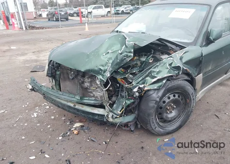 2000 Subaru Outback Limited z USA, uszkodzony, nr VIN 4S3BH6866Y6656550